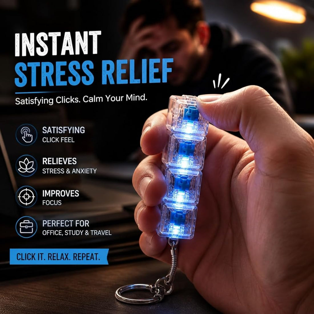 Satisfying Key Chain| Amazing Clicks and Beautiful Lights | Allow to Open Parcel 📦