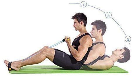 💪 4-Tube Abdominal Exerciser | Resistance Fitness Tool