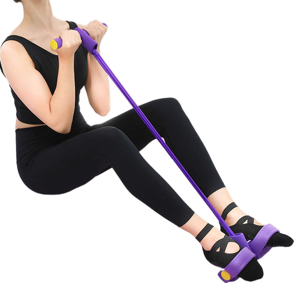 💪 4-Tube Abdominal Exerciser | Resistance Fitness Tool