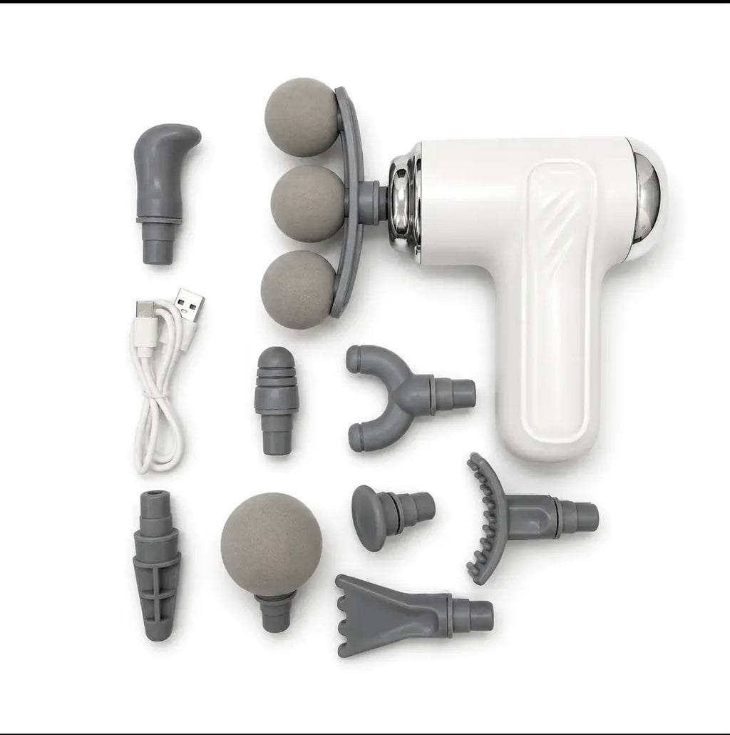 9 in 1 Premium Massage Gun | Original Imported Article with 3 Months Warranty | Allow to Open Parcel |Rs. 3499 Only