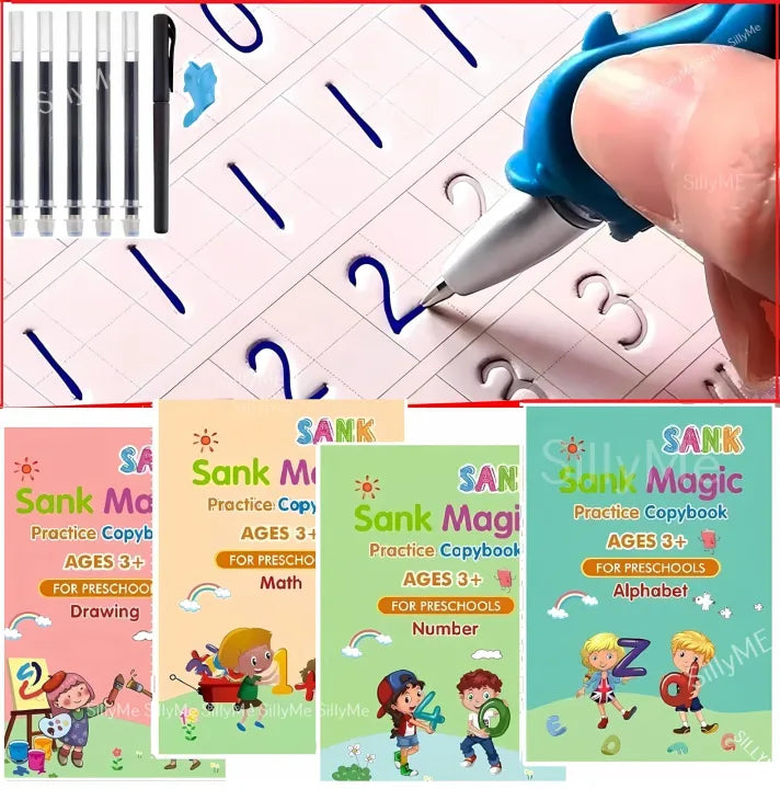 4 in 1 Kids Magic Learning Book