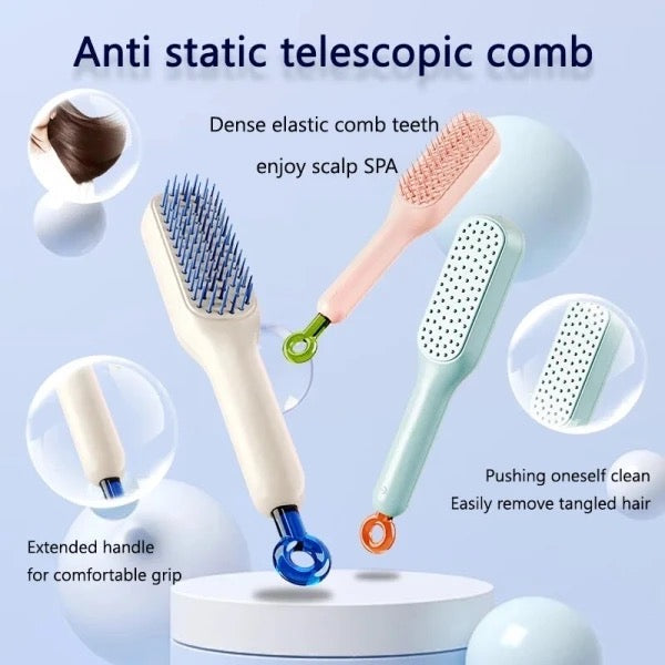 Self Cleaning Magical Hair Brush | Allow to Open Parcel