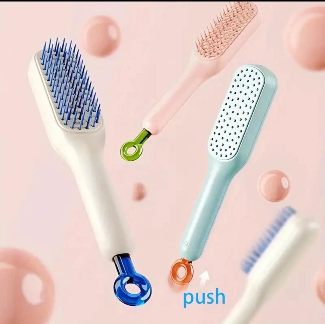 Self Cleaning Magical Hair Brush | Allow to Open Parcel