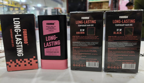 Instant Hair Dye Stick| Black & Brown | Long Lasting Colour