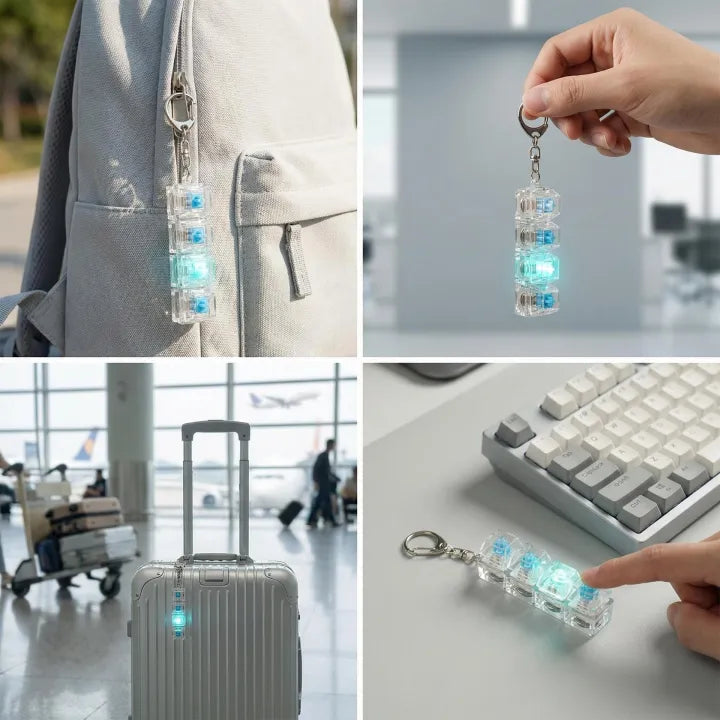 Satisfying Key Chain| Amazing Clicks and Beautiful Lights | Allow to Open Parcel 📦