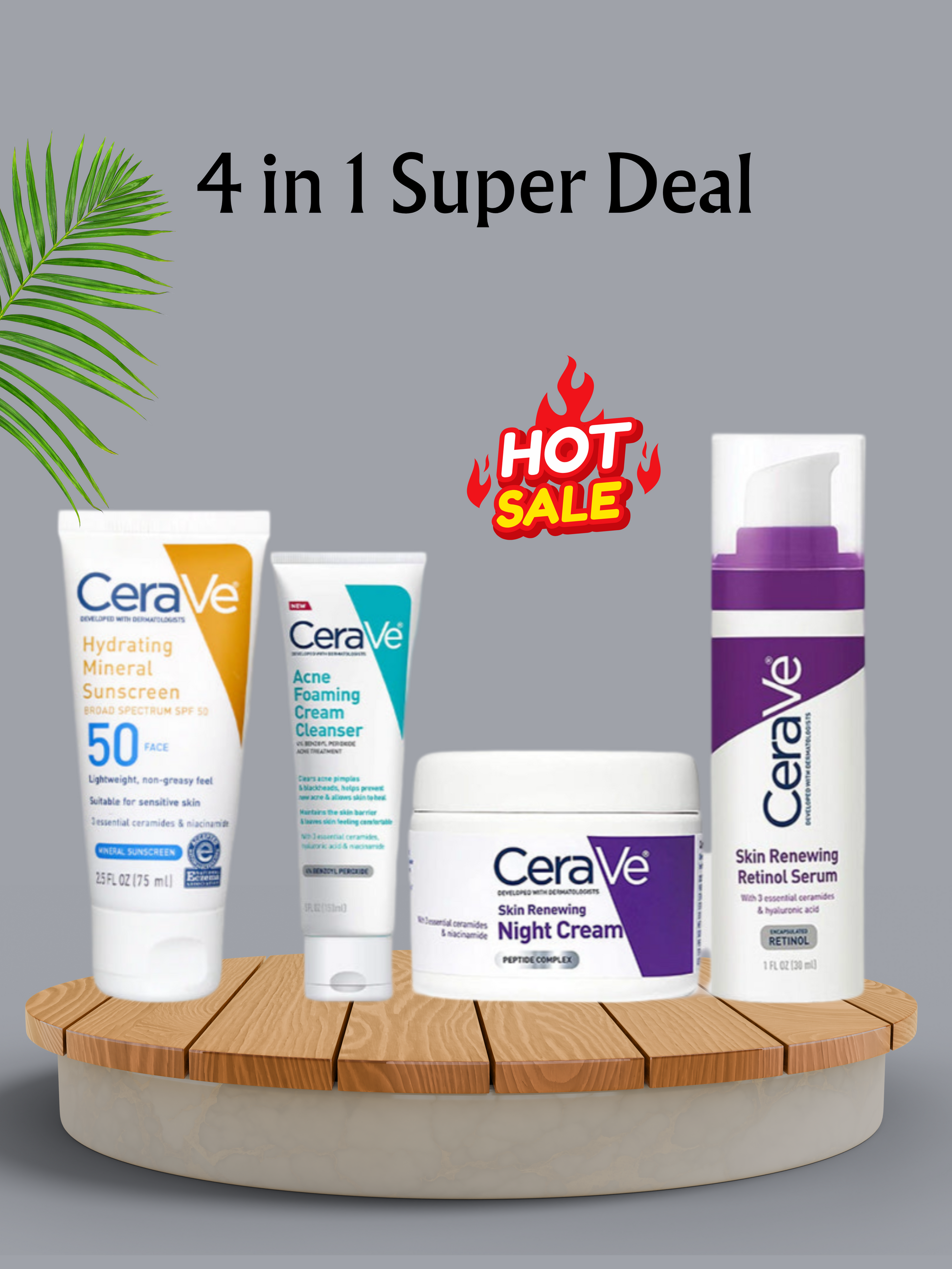 Cerave 4 in 1 Beauty Kit