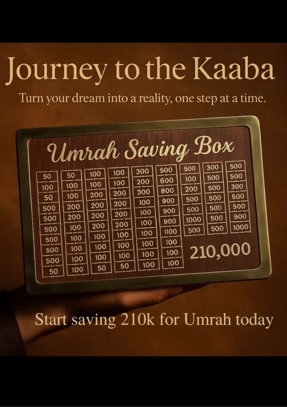 Umrah Saving Box