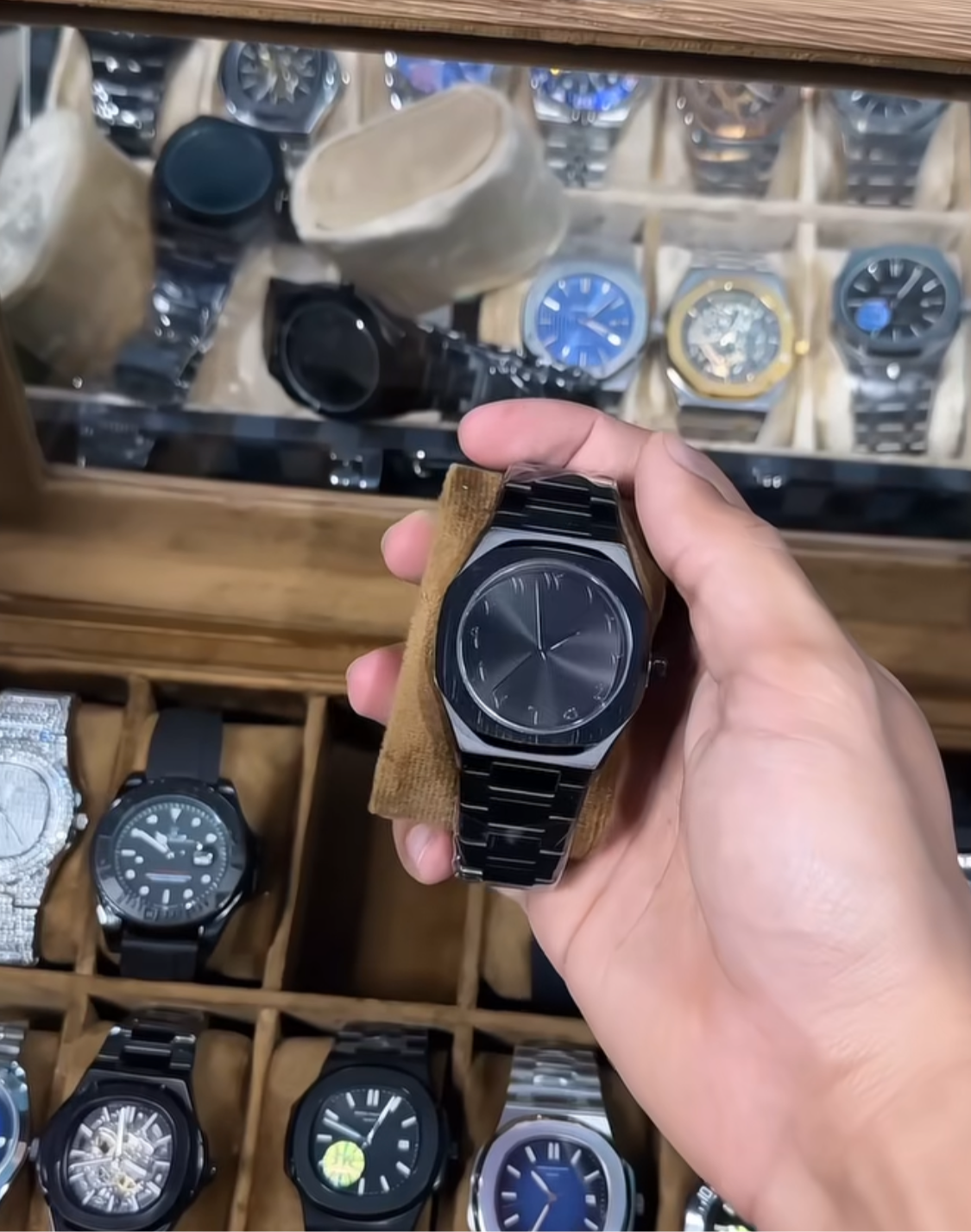 Black Aura Stainless Steel
