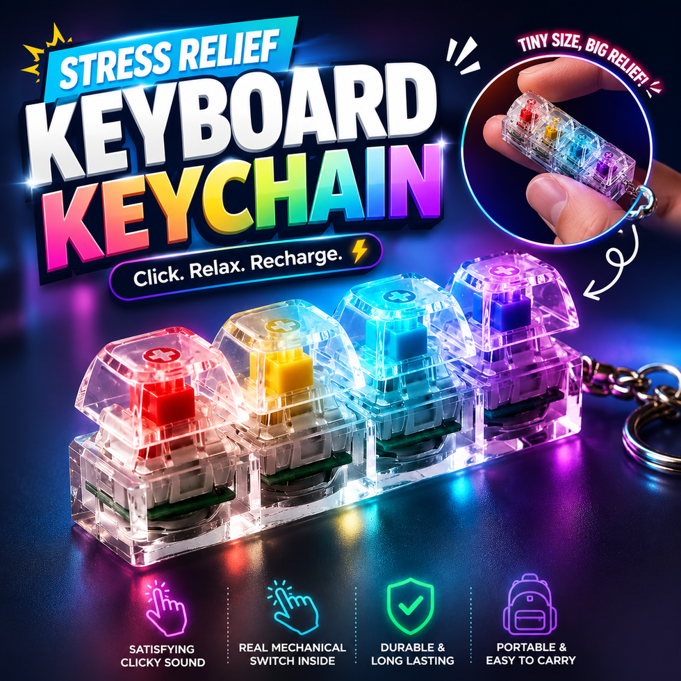 Satisfying Key Chain| Amazing Clicks and Beautiful Lights | Allow to Open Parcel 📦