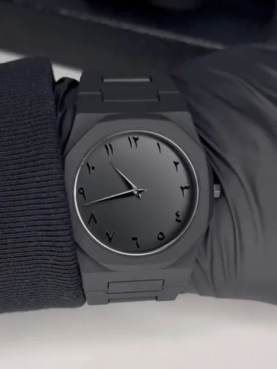 Black Aura Watch | Original Carbon Fiber Material