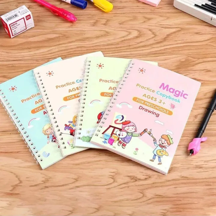 4 in 1 Kids Magic Learning Book