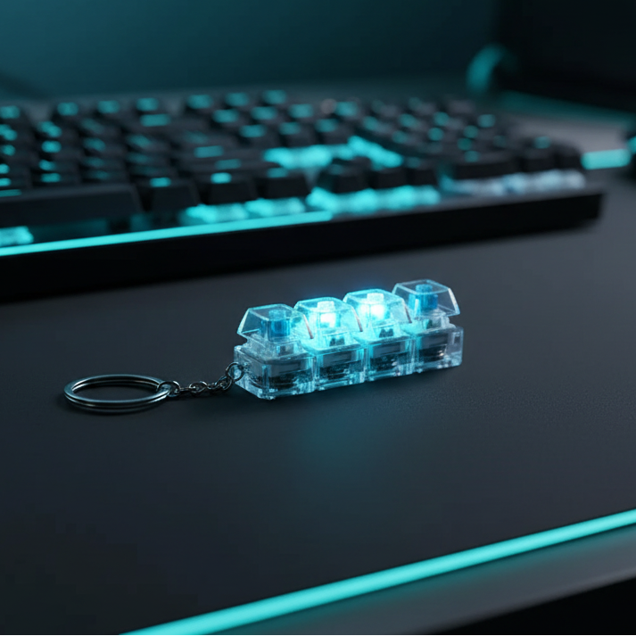 Satisfying Key Chain| Amazing Clicks and Beautiful Lights | Allow to Open Parcel 📦