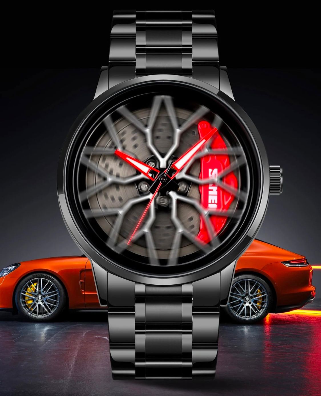 Trendy  Spinner Wheel Watch