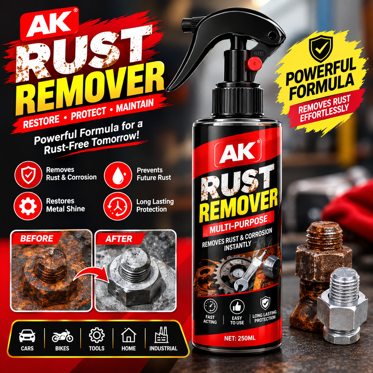 Rust Remover & Metal Protector