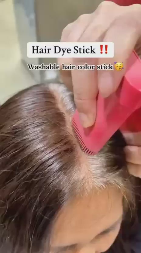Instant Hair Dye Stick| Black & Brown | Long Lasting Colour